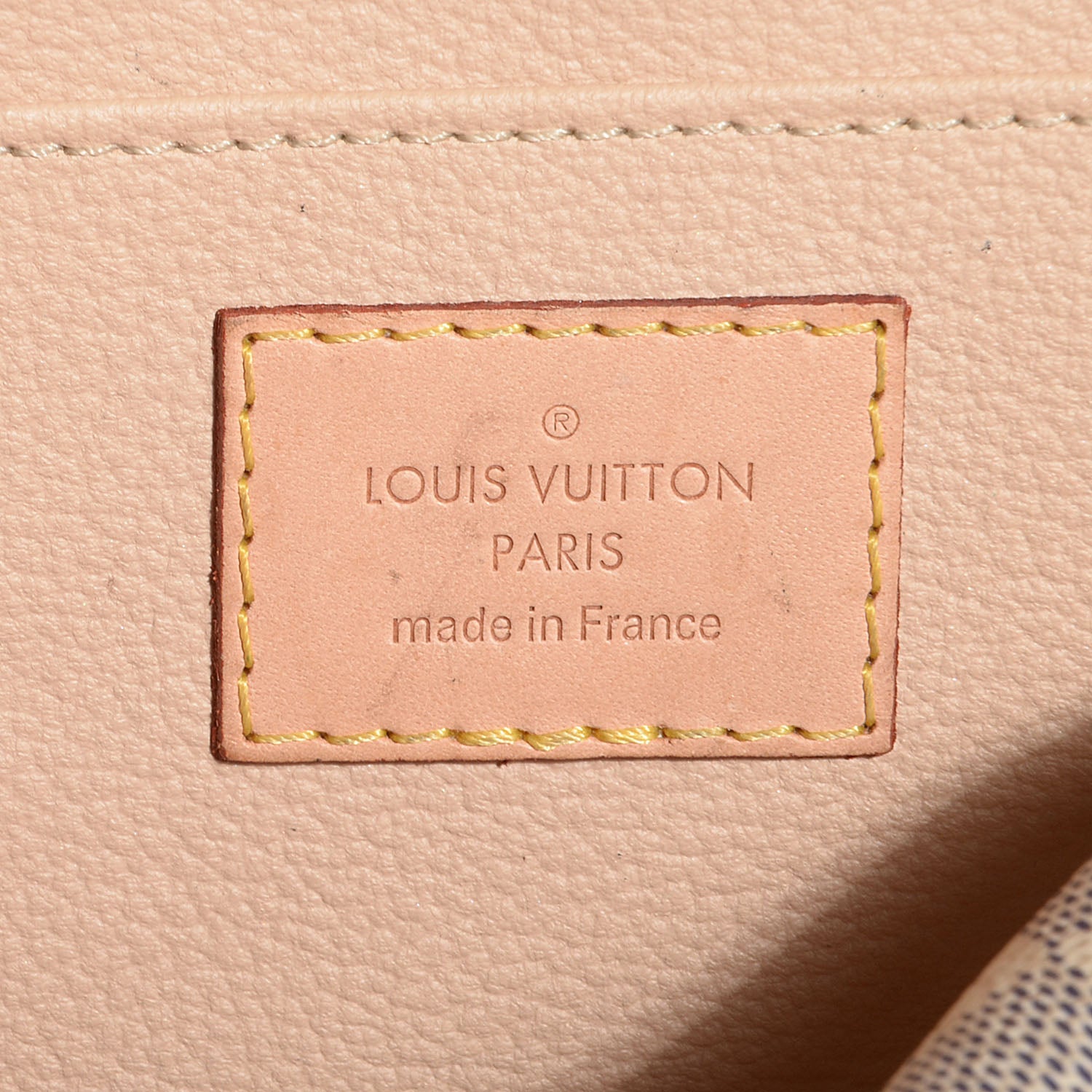 Louis Vuitton Damier Azur Cosmetic Pouch GM 5 of 6