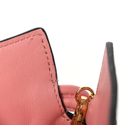 Loewe Calfskin Nano Flamenco Knot Clutch Warm Blossom 10 of 10