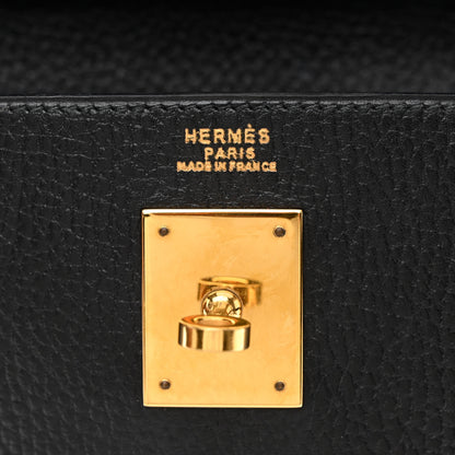 Hermes Ardennes Kelly Retourne 32 Black 6 of 14