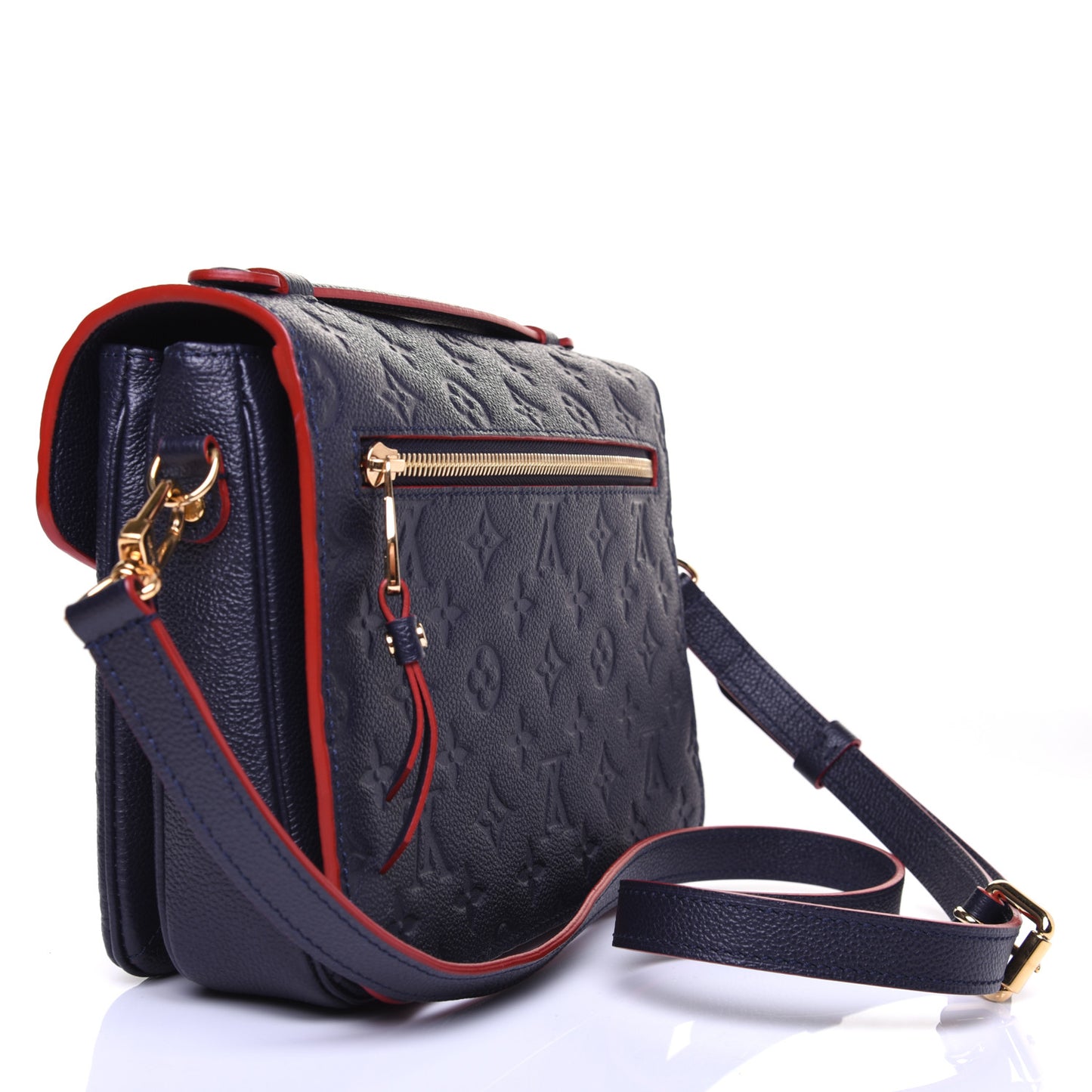 Empreinte Pochette Metis Marine Rouge