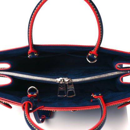 Louis Vuitton Epi Twist Tote Indigo 5 of 10