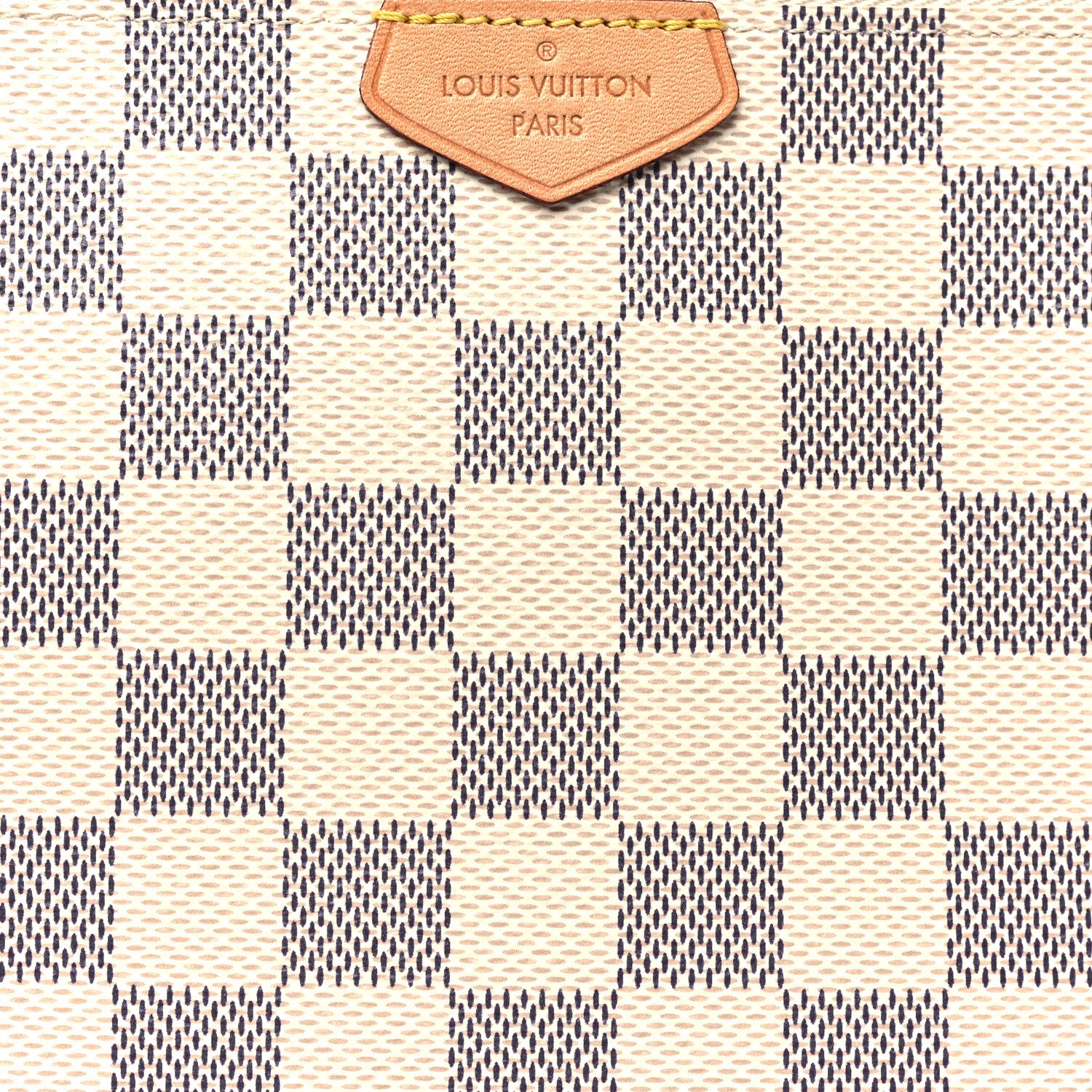 Louis Vuitton Damier Azur Double Zip Pochette 8 of 11