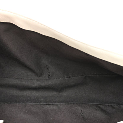 Fendi Nappa FF 1974 Embossed Baguette White 5 of 16