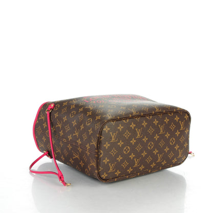 Louis Vuitton Monogram Articles de Voyage Ikat Neverfull MM Rose Indien 4 of 7