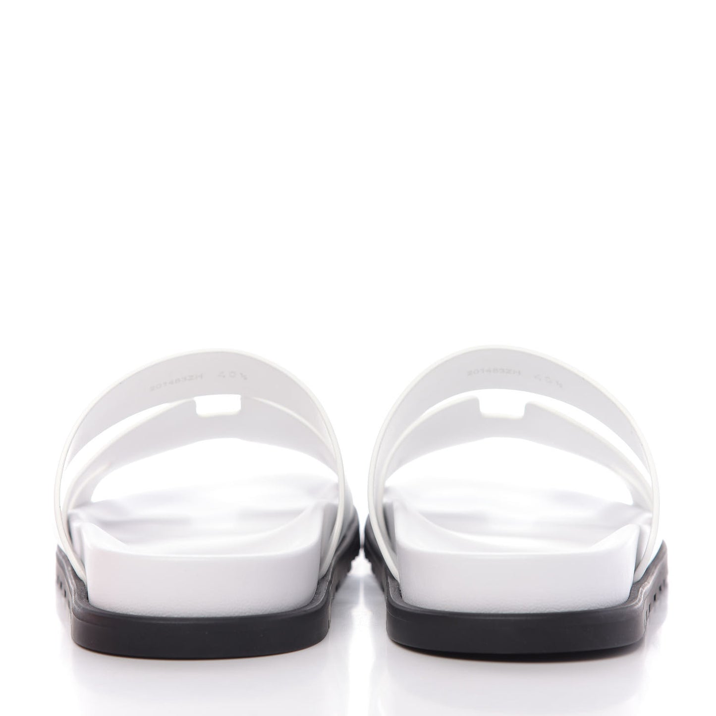 Calfskin Womens Ankara Sandals 40.5 White