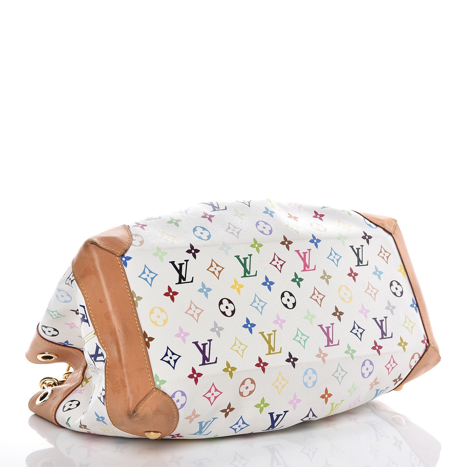 Louis Vuitton Monogram Multicolor Ursula White 4 of 24