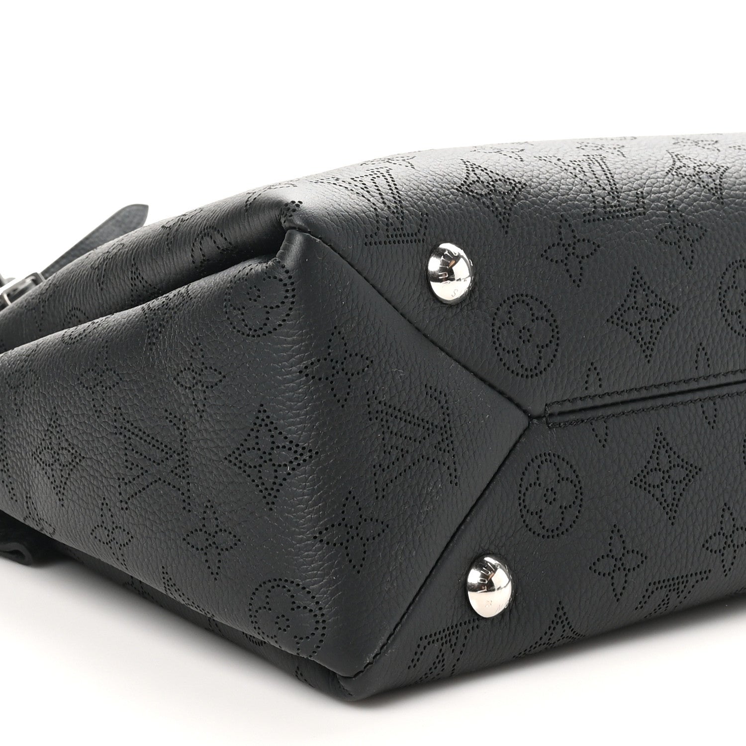 Louis Vuitton Mahina Braided Hand It All MM Black 8 of 10