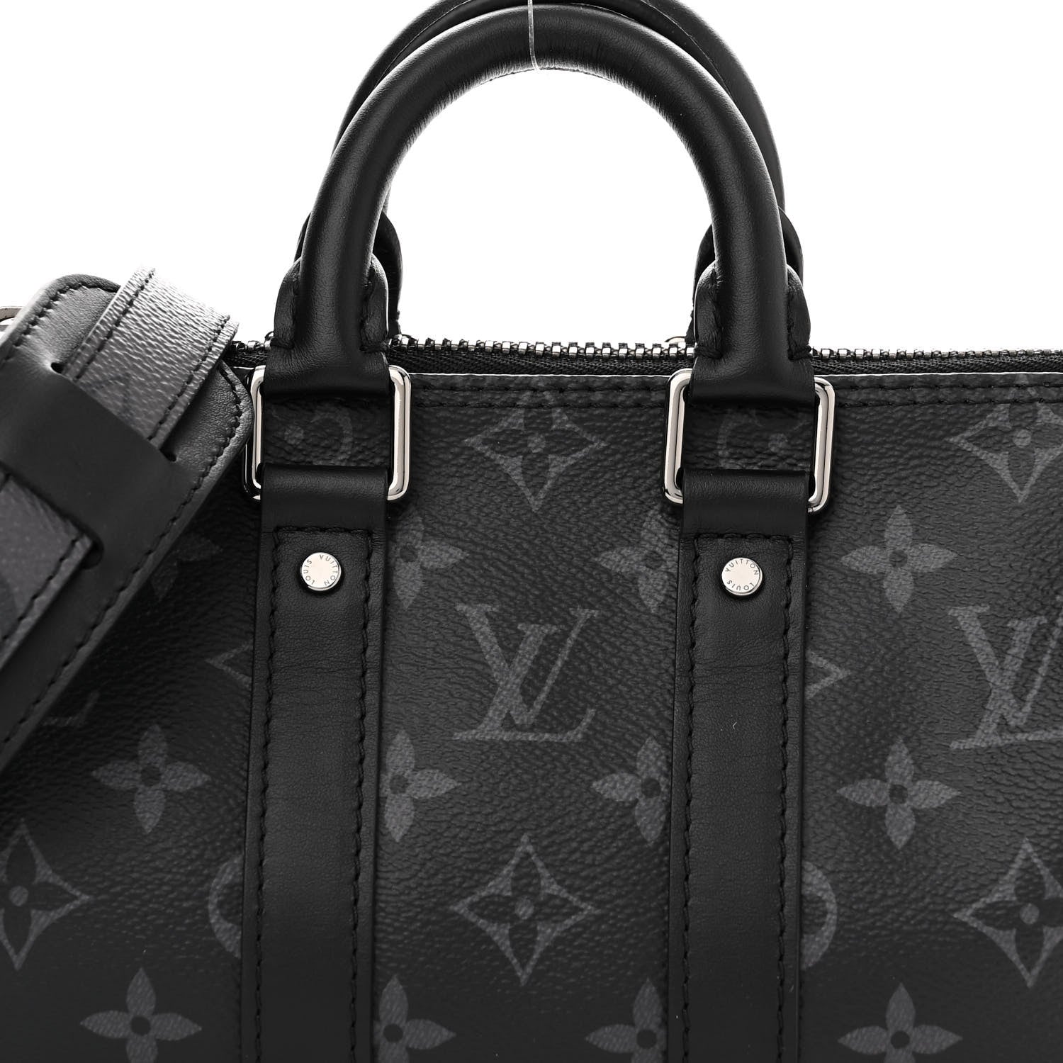 Louis Vuitton Reverse Monogram Eclipse Keepall XS Black 7 of 9