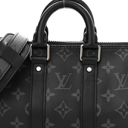 Louis Vuitton Reverse Monogram Eclipse Keepall XS Black 7 of 9