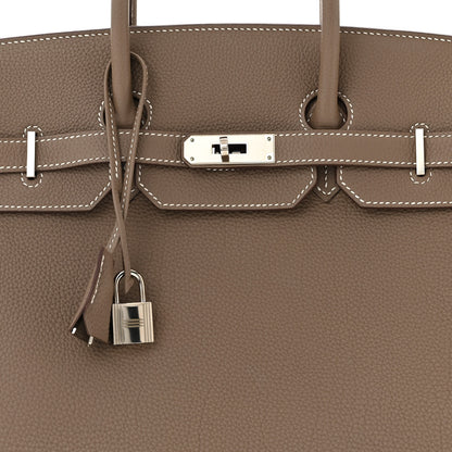 Hermes Togo Birkin 35 Etoupe 8 of 11