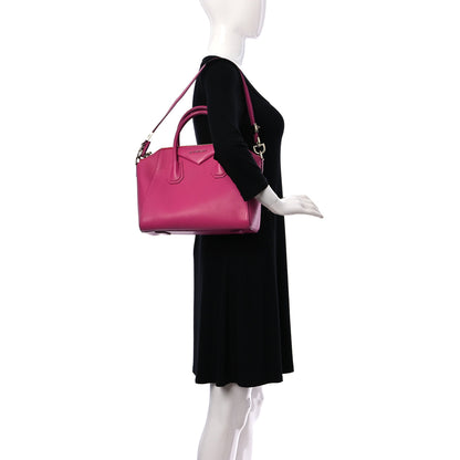 Givenchy Sugar Goatskin Small Antigona Fuchsia 2 of 11