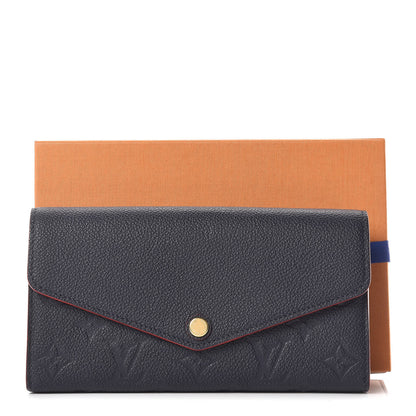 Louis Vuitton Empreinte Sarah Wallet NM Marine Rouge 11 of 11