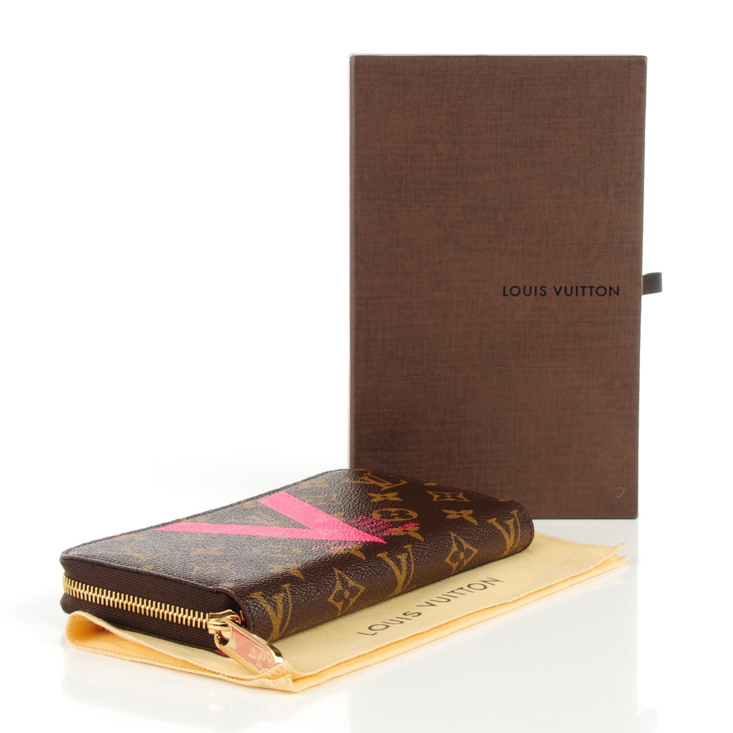 Louis Vuitton Monogram V Zippy Wallet Grenade 4 of 7