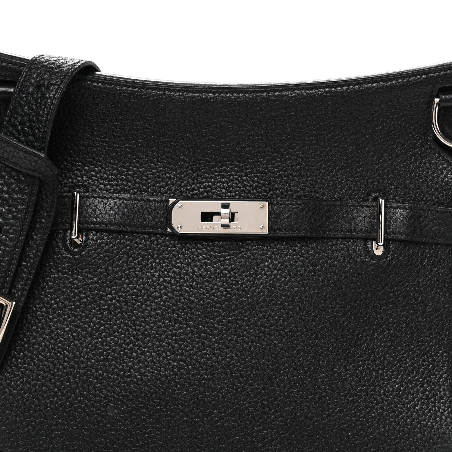 Hermes Taurillon Clemence Jypsiere 28 Black 8 of 11