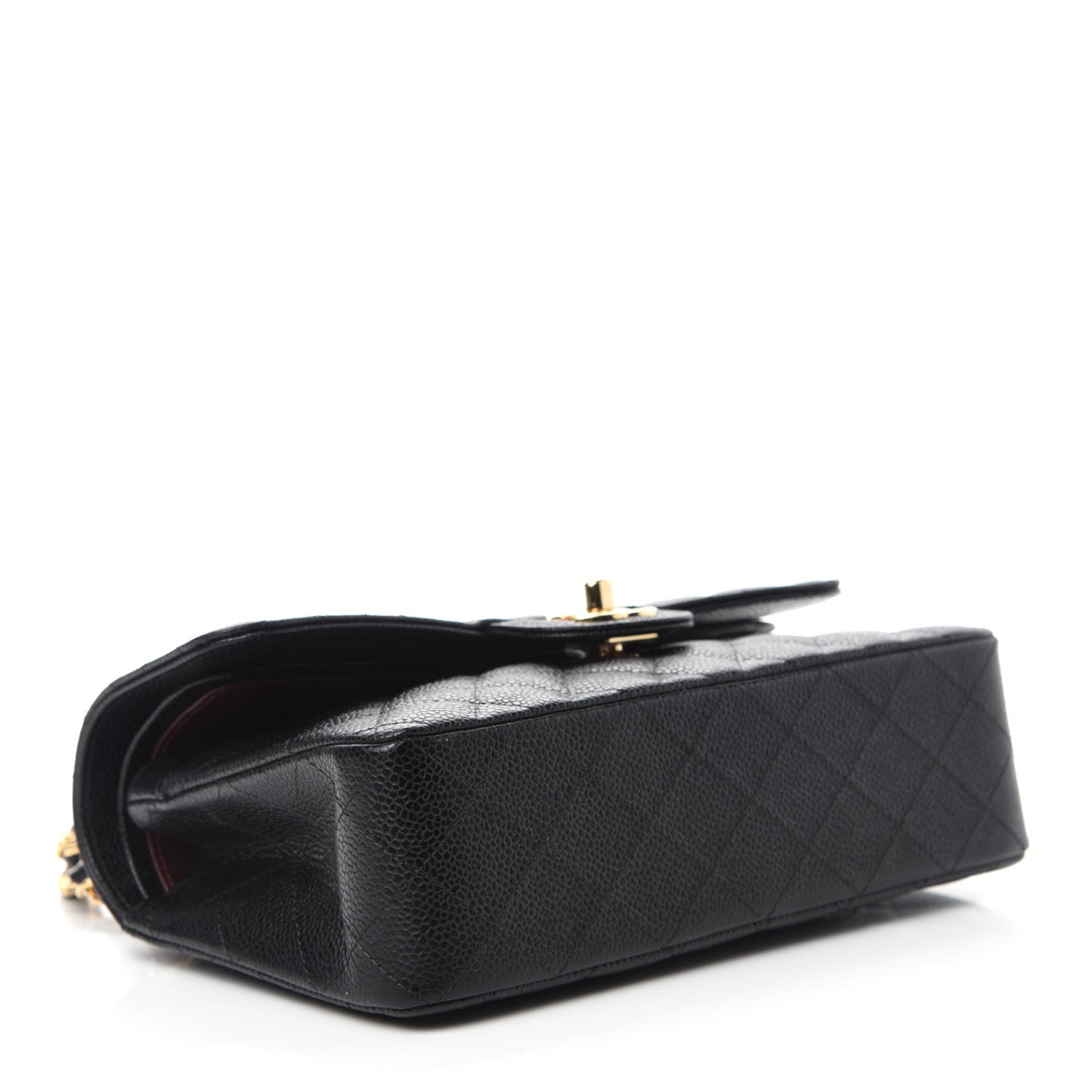 Chanel Caviar Quilted Small Double Flap Black 3 of 10