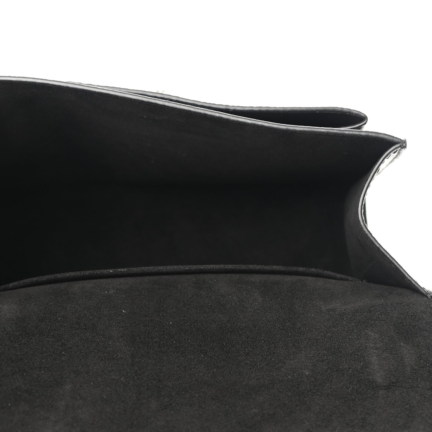 Soft Calfskin My Lockme Chain Bag BB Black