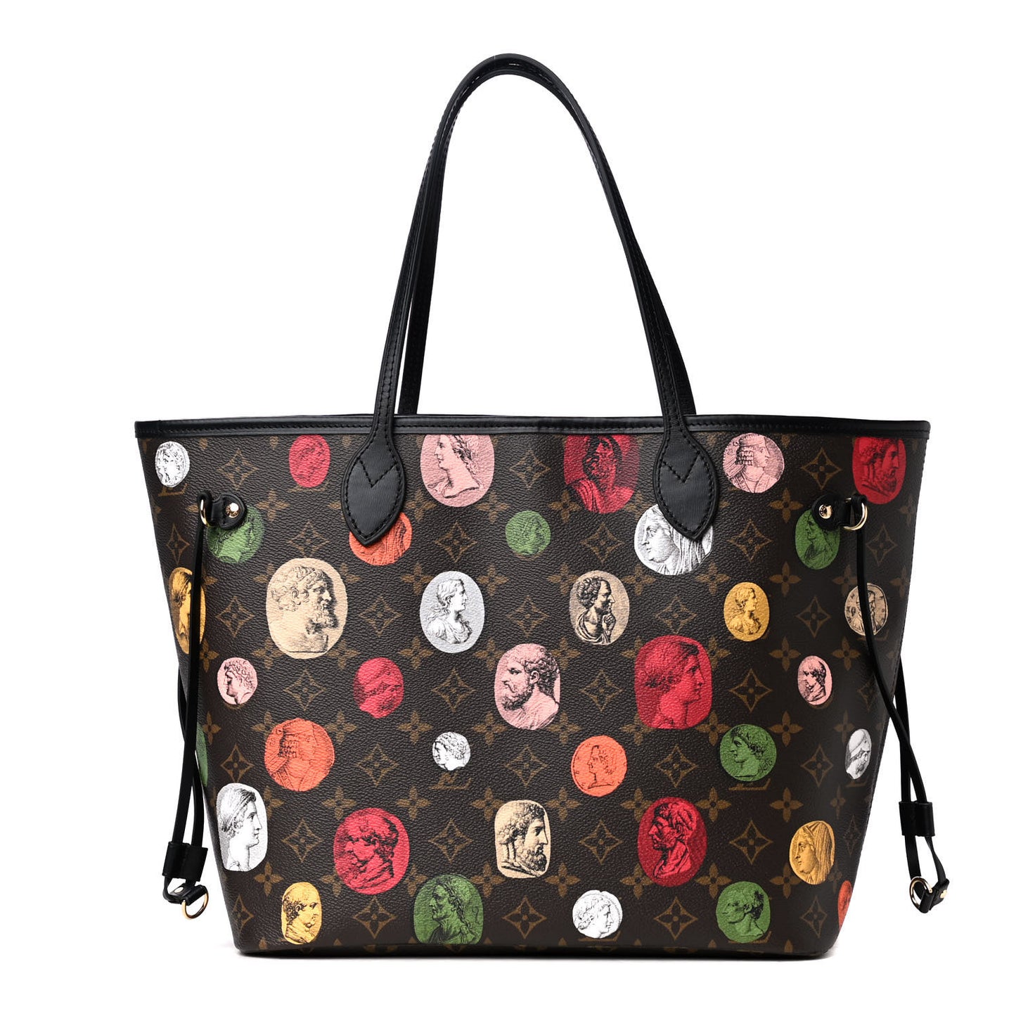 X FORNASETTI Monogram Cameo Neverfull MM