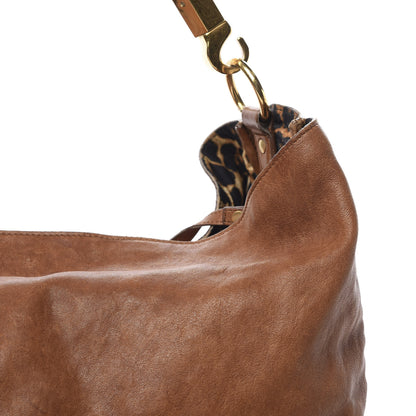 Saint Laurent Sheepskin Large Roady Hobo Brown 9 of 23