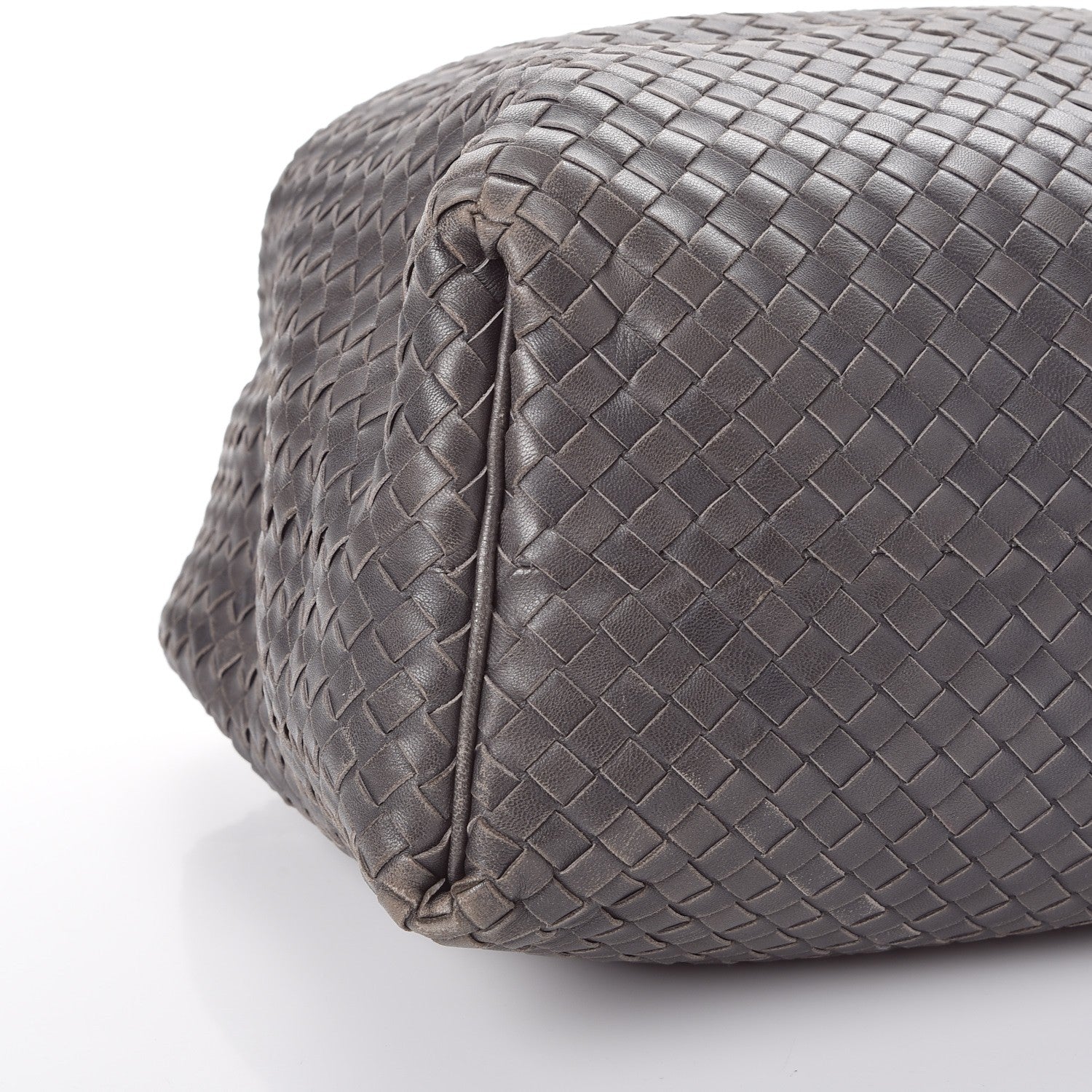 Bottega Veneta Nappa Intrecciato Sloane Hobo Ferro Gray 19 of 20