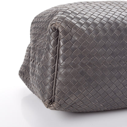 Bottega Veneta Nappa Intrecciato Sloane Hobo Ferro Gray 19 of 20