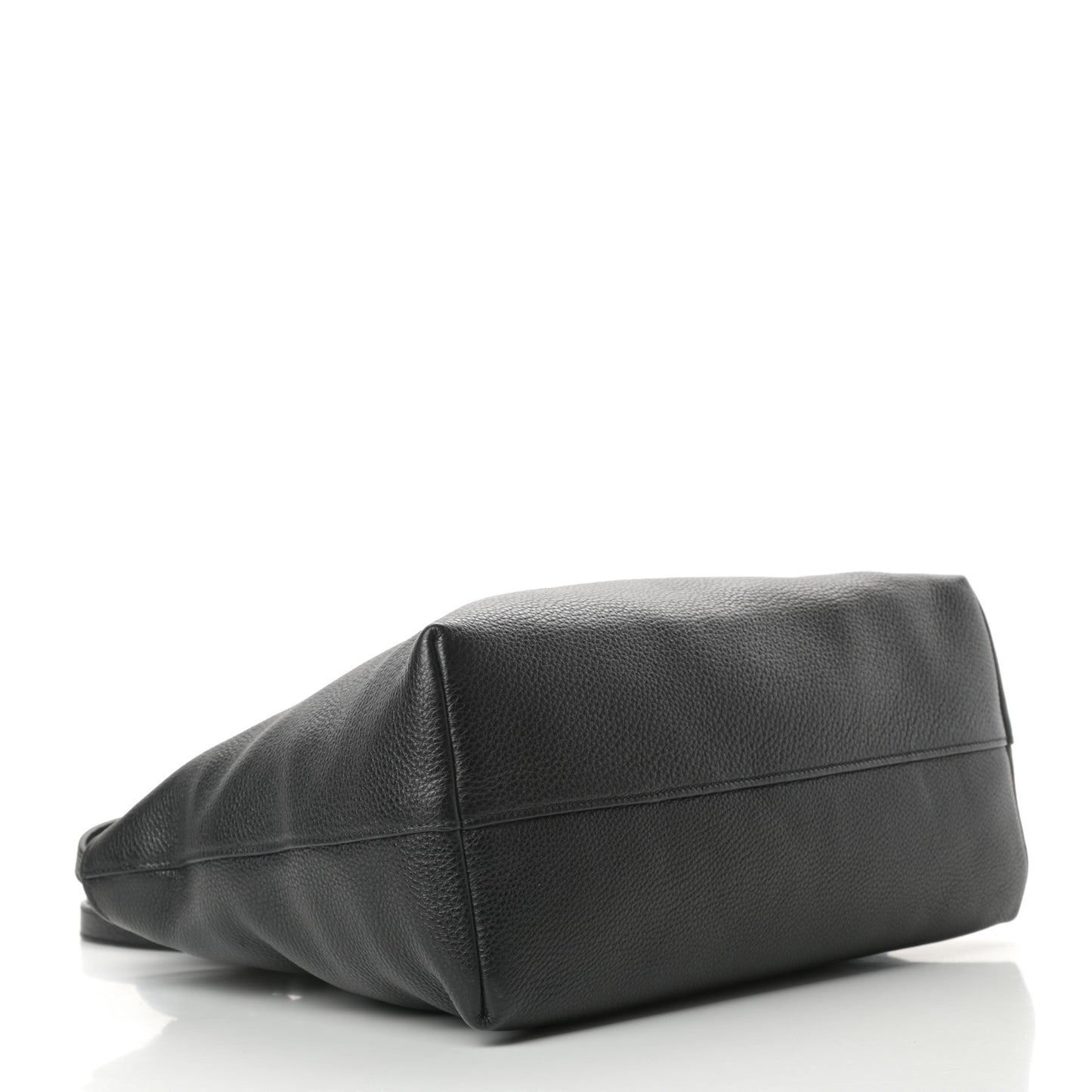 Vitello Daino Tote Black
