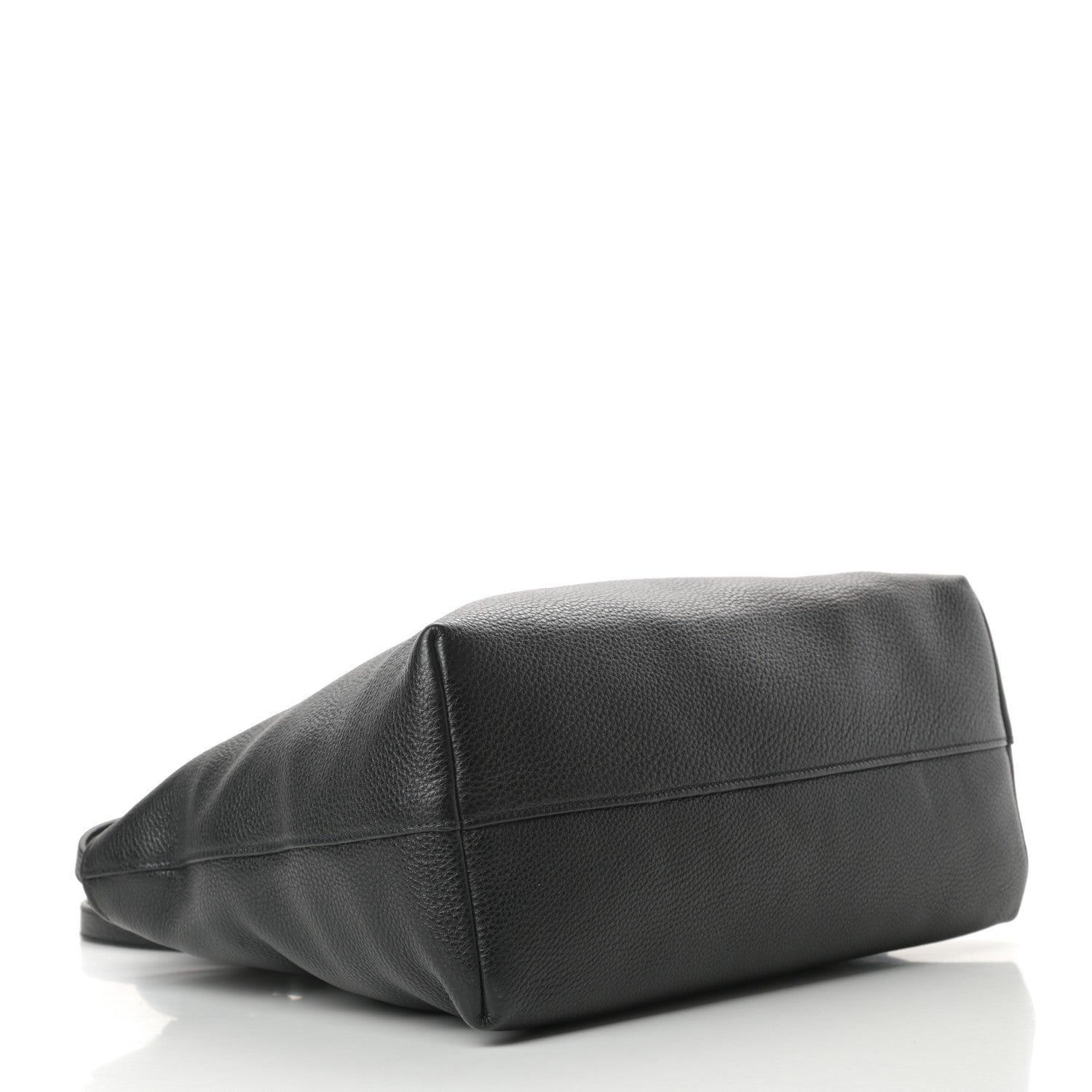 Prada Vitello Daino Tote Black 4 of 11