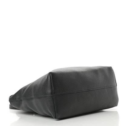 Prada Vitello Daino Tote Black 4 of 11