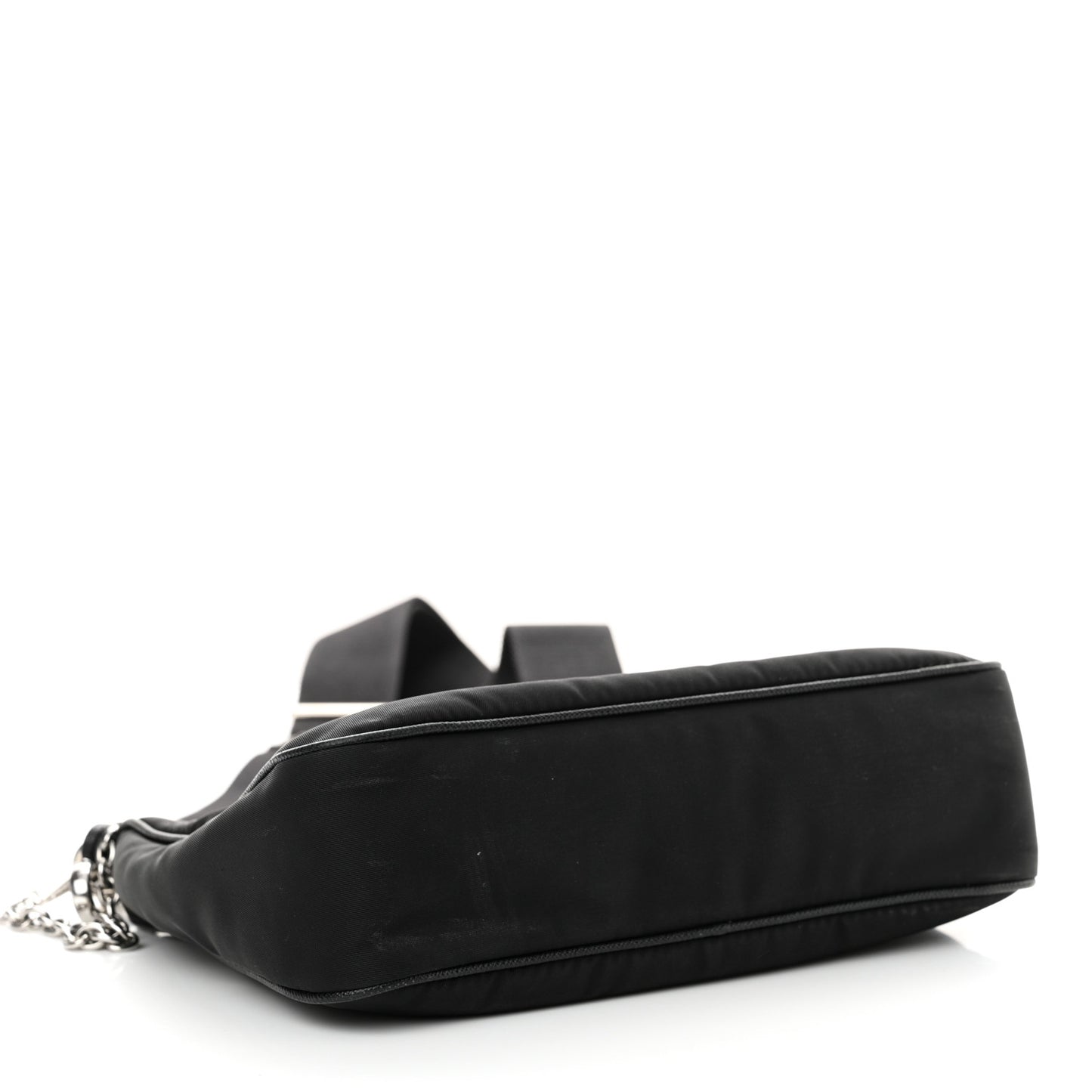 Re-Nylon Saffiano Re-Edition 2005 Shoulder Bag Black