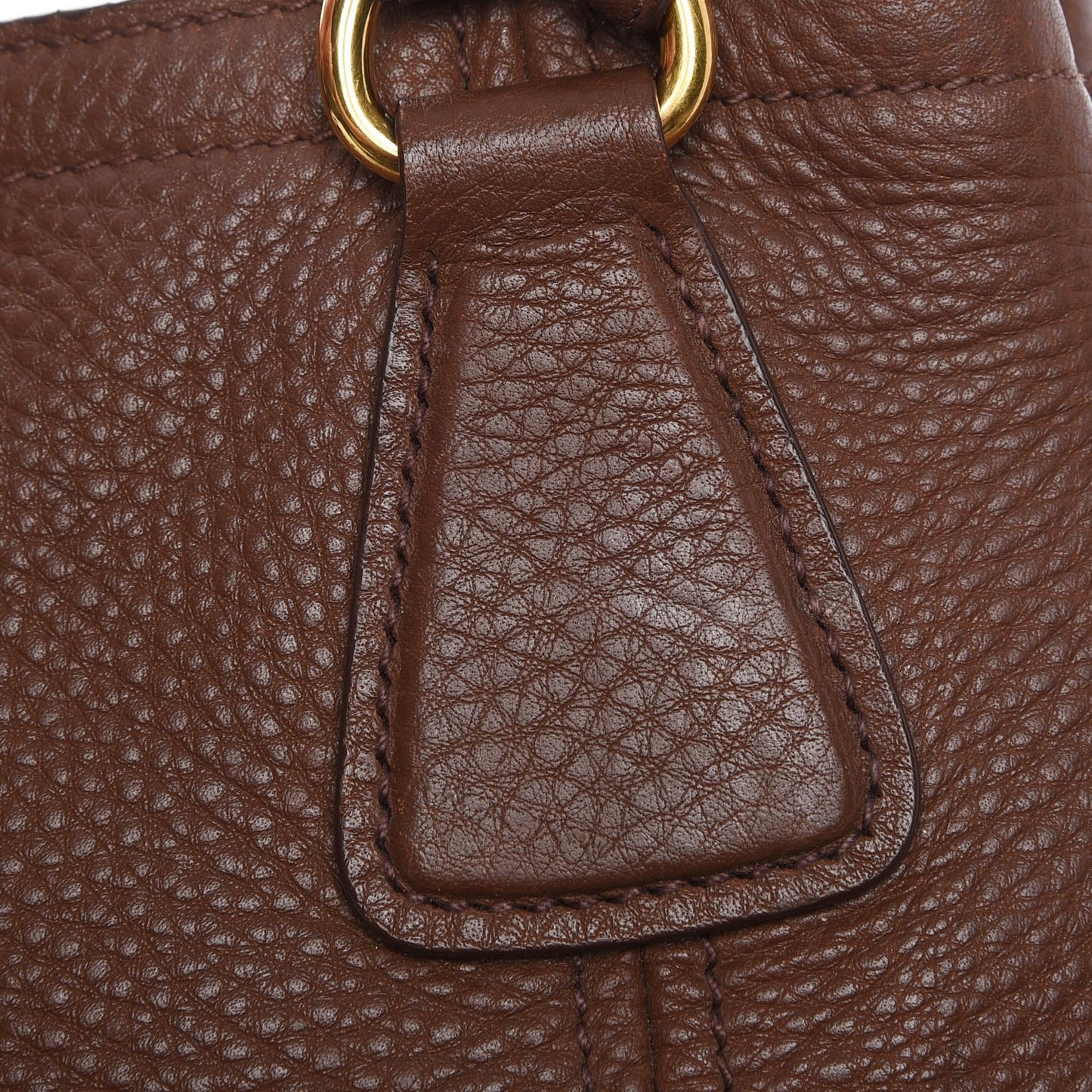 Vitello Daino Tote Palissandro