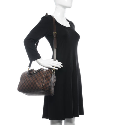 Louis Vuitton Damier Ebene Speedy Bandouliere 25 2 of 8