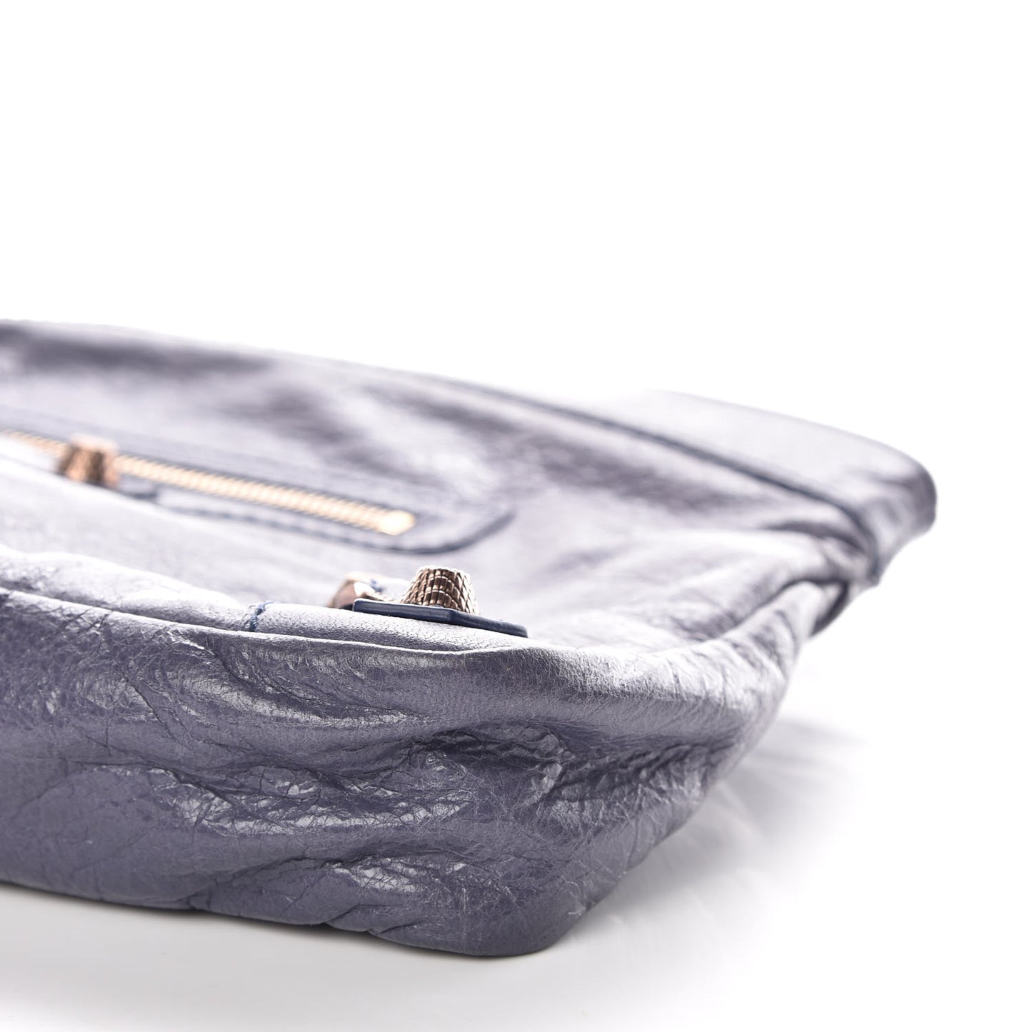 Agneau Giant 12 Rose Gold Hardware Premier Clutch Jacynthe