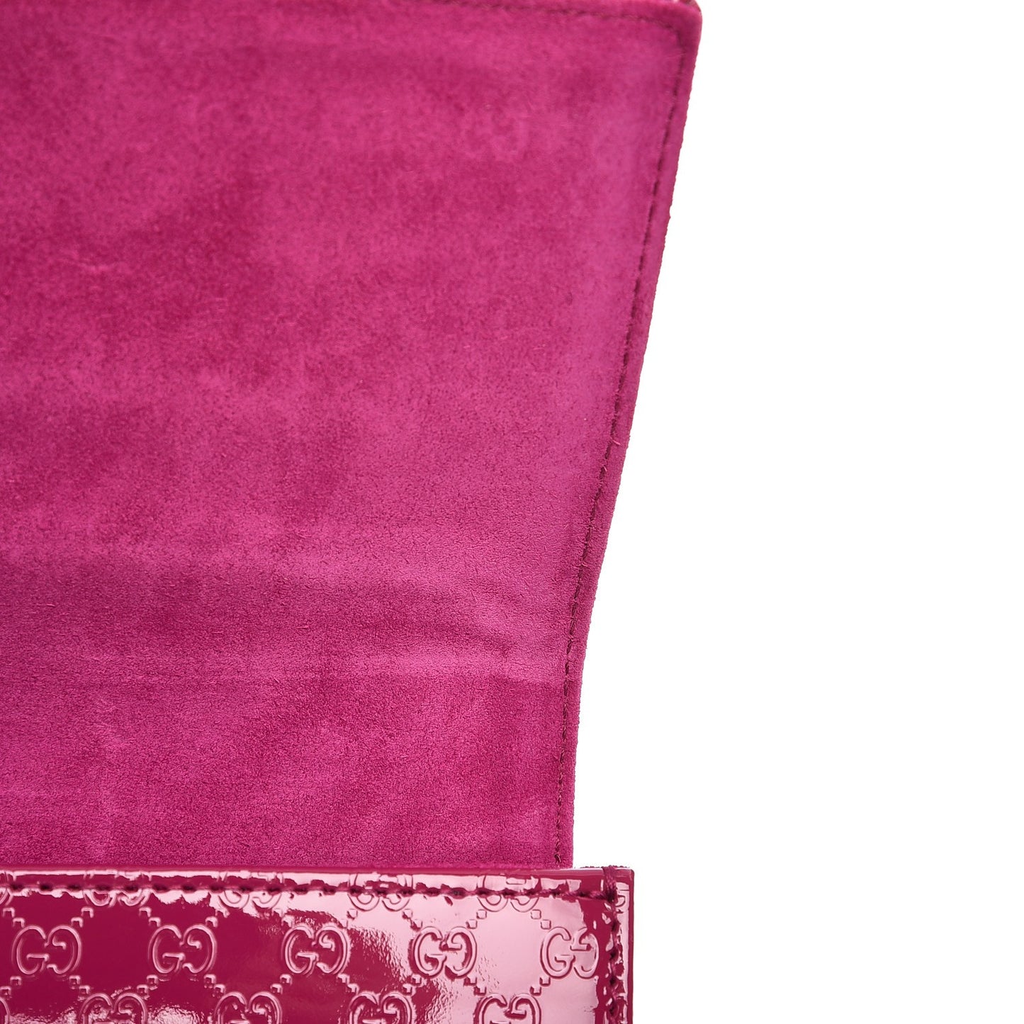 Patent Microguccissima Small Broadway Clutch Peonia Flower