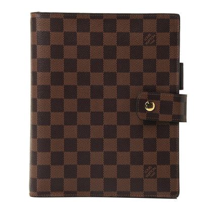 Louis Vuitton Damier Ebene Large Ring Agenda Cover 1 of 4