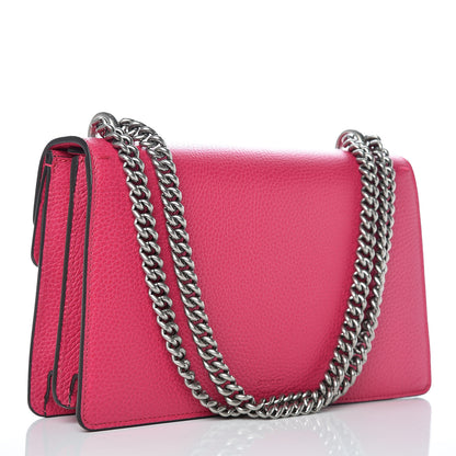 Gucci Pebbled Calfskin Embellished Guccify Small Dionysus Shoulder Bag Rosa 4 of 14