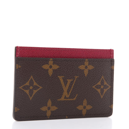 Louis Vuitton Monogram Card Holder Fuchsia 3 of 6