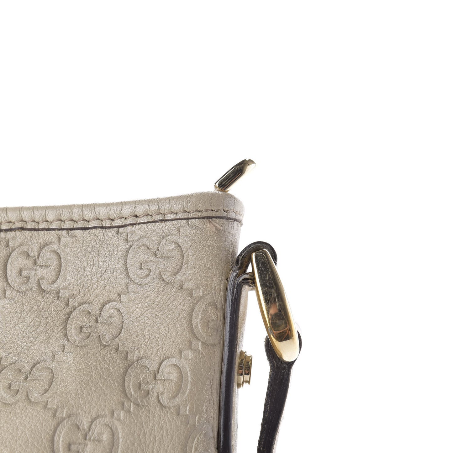 Guccissima Abbey Messenger Bag Off White