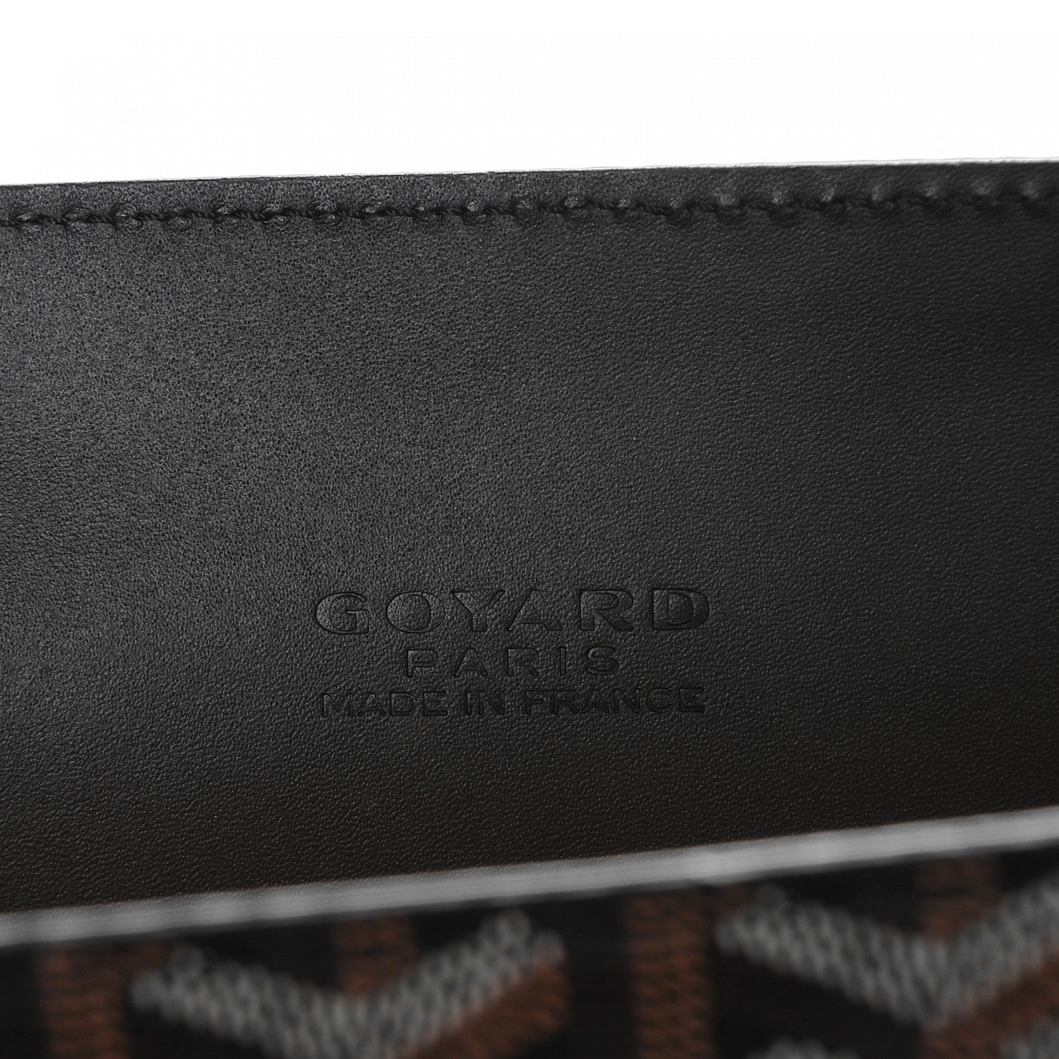 Goyard Goyardine Serviette Chypre Briefcase Black 6 of 6