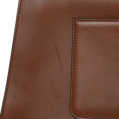 Celine Smooth Calfskin Large Edge Shoulder Bag Brown 14 of 17