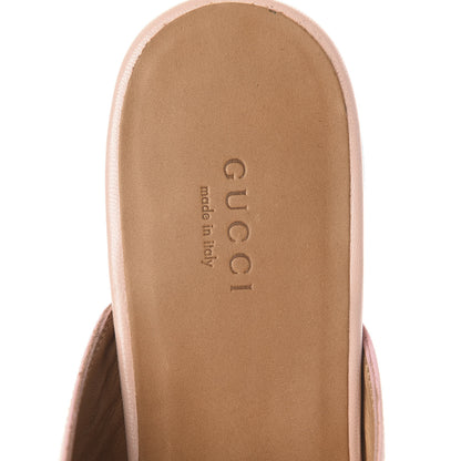 Gucci Malaga Kid Womens Princetown Slippers 39.5 Perfect Pink 6 of 10