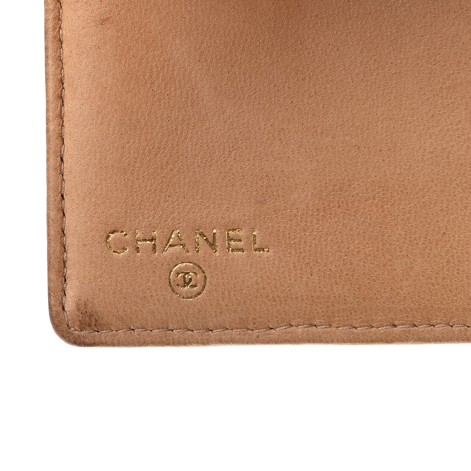 Chanel Caviar CC Timeless Card Holder Beige 6 of 11