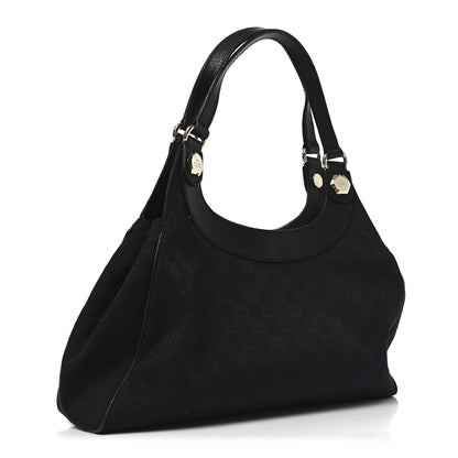 Gucci Monogram Medium Charmy Shoulder Bag Black 3 of 10