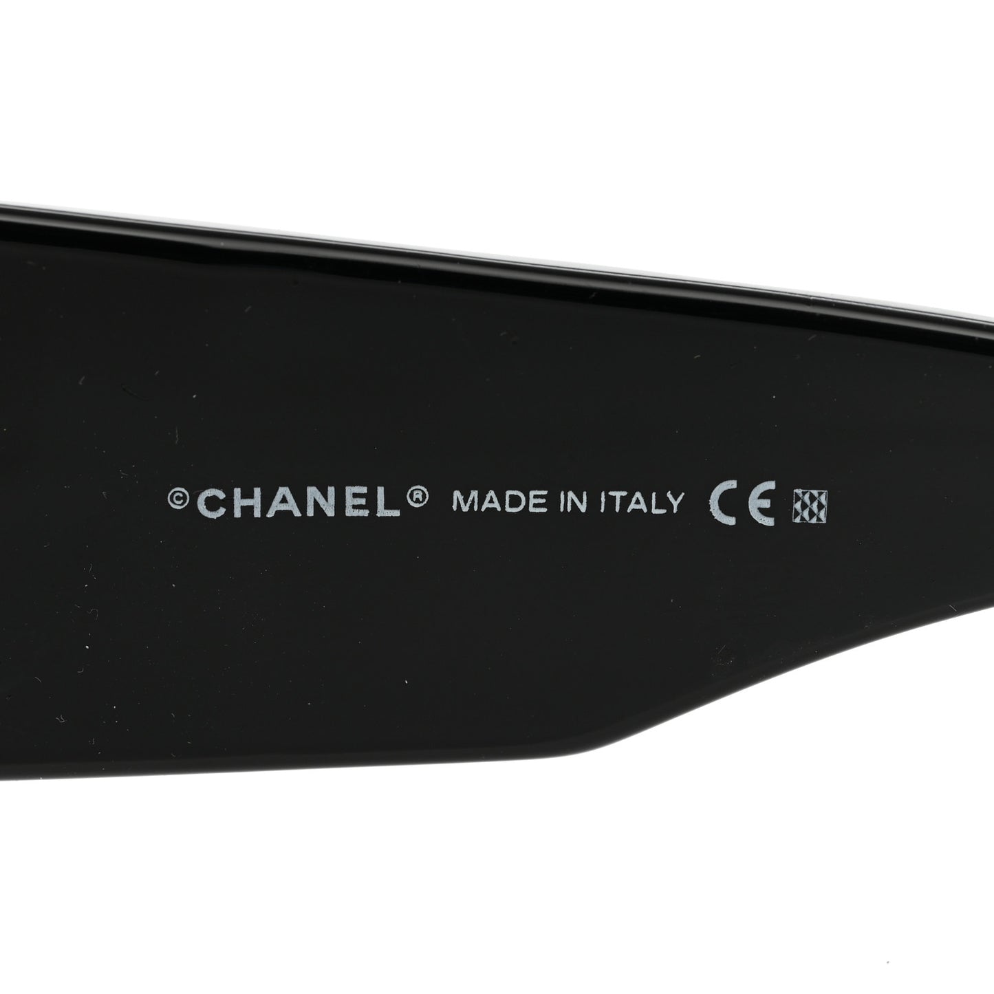 Acetate Quilted Sunglasses 5019 Black
