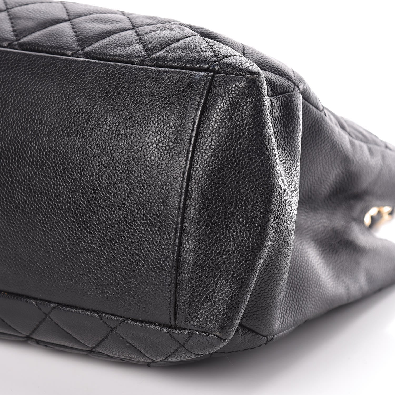 Chanel Caviar Quilted Grand Shopping Tote GST Black 11 of 11
