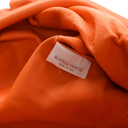 Bottega Veneta Smooth Butter Calf The Pouch Oversized Clutch Burnt Orange 7 of 13