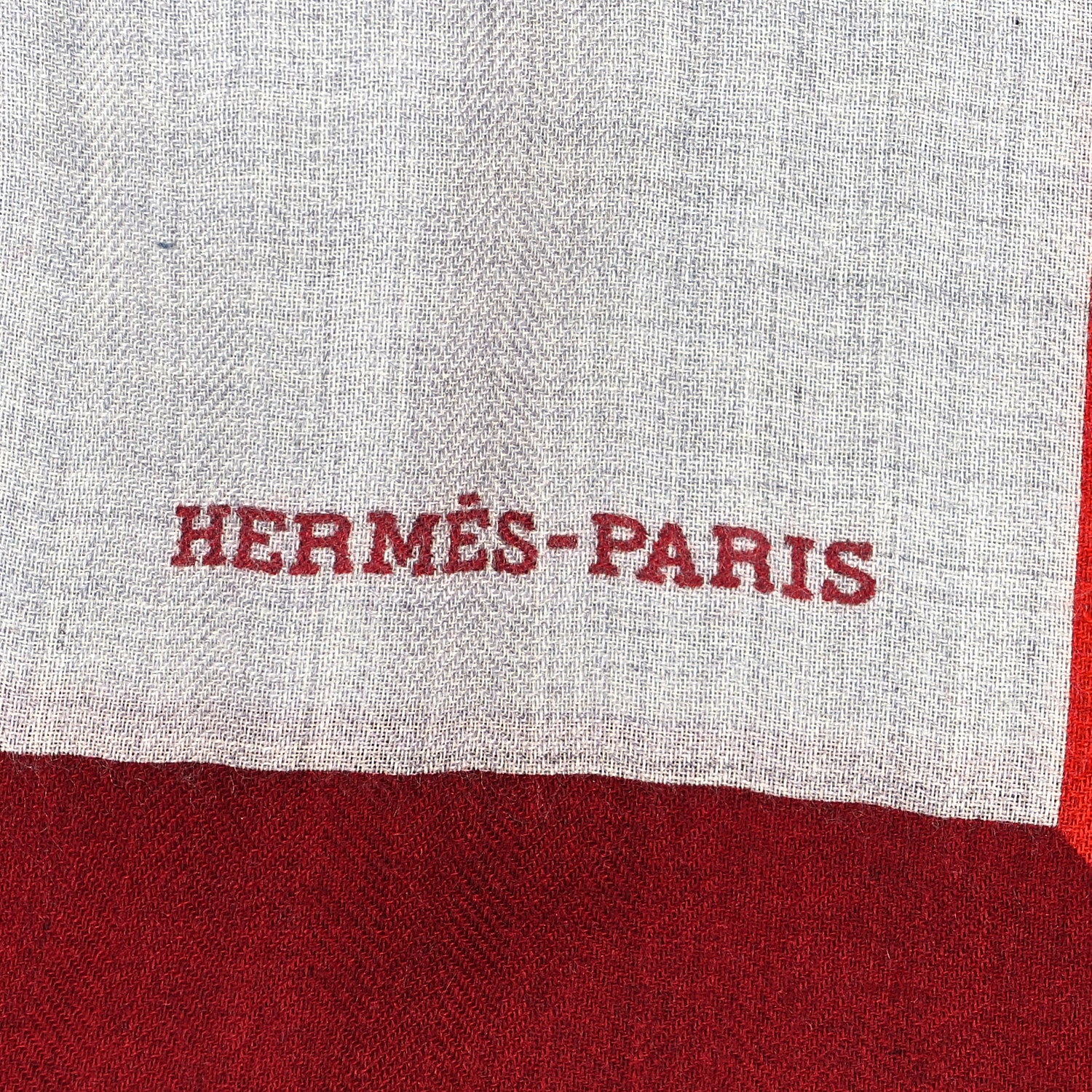 Hermes Cashmere Silk Scarf 90 2 of 5