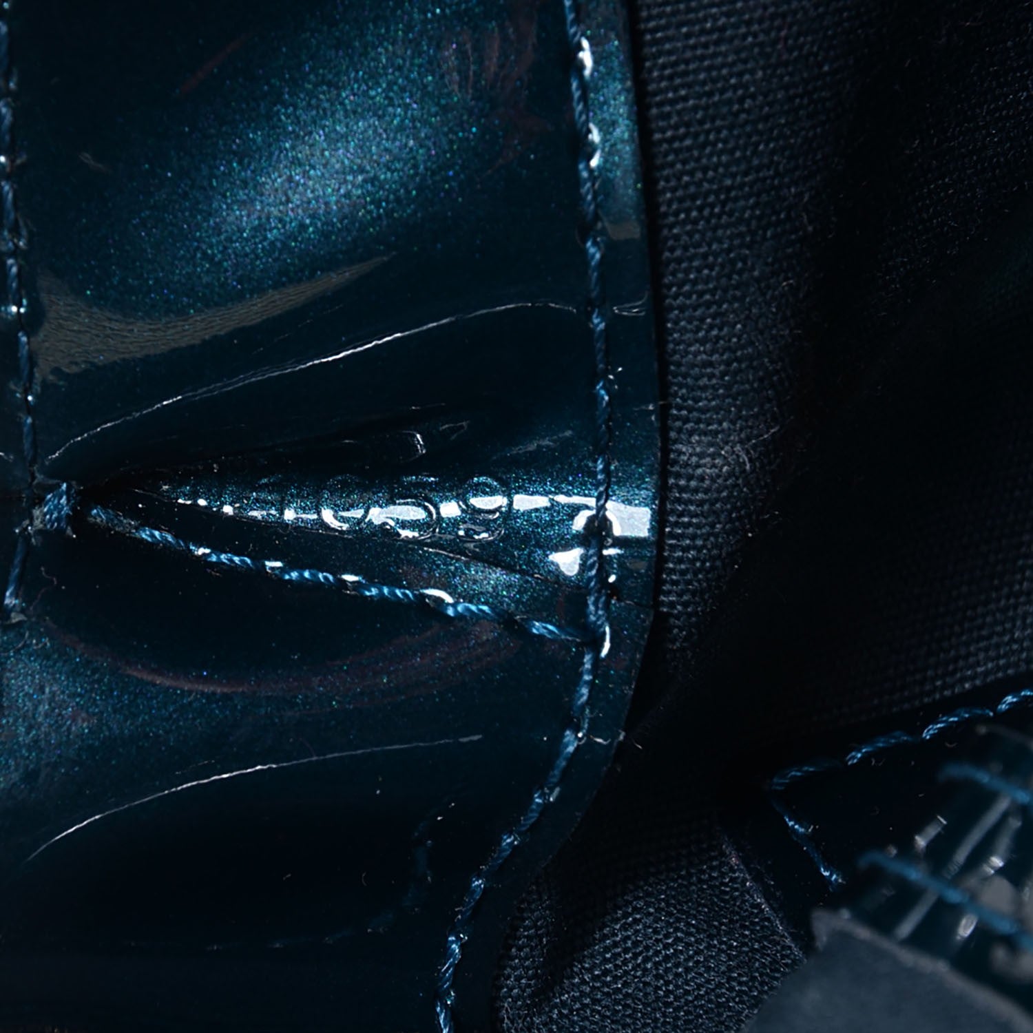 Louis Vuitton Vernis Wilshire PM Blue Nuit 7 of 7