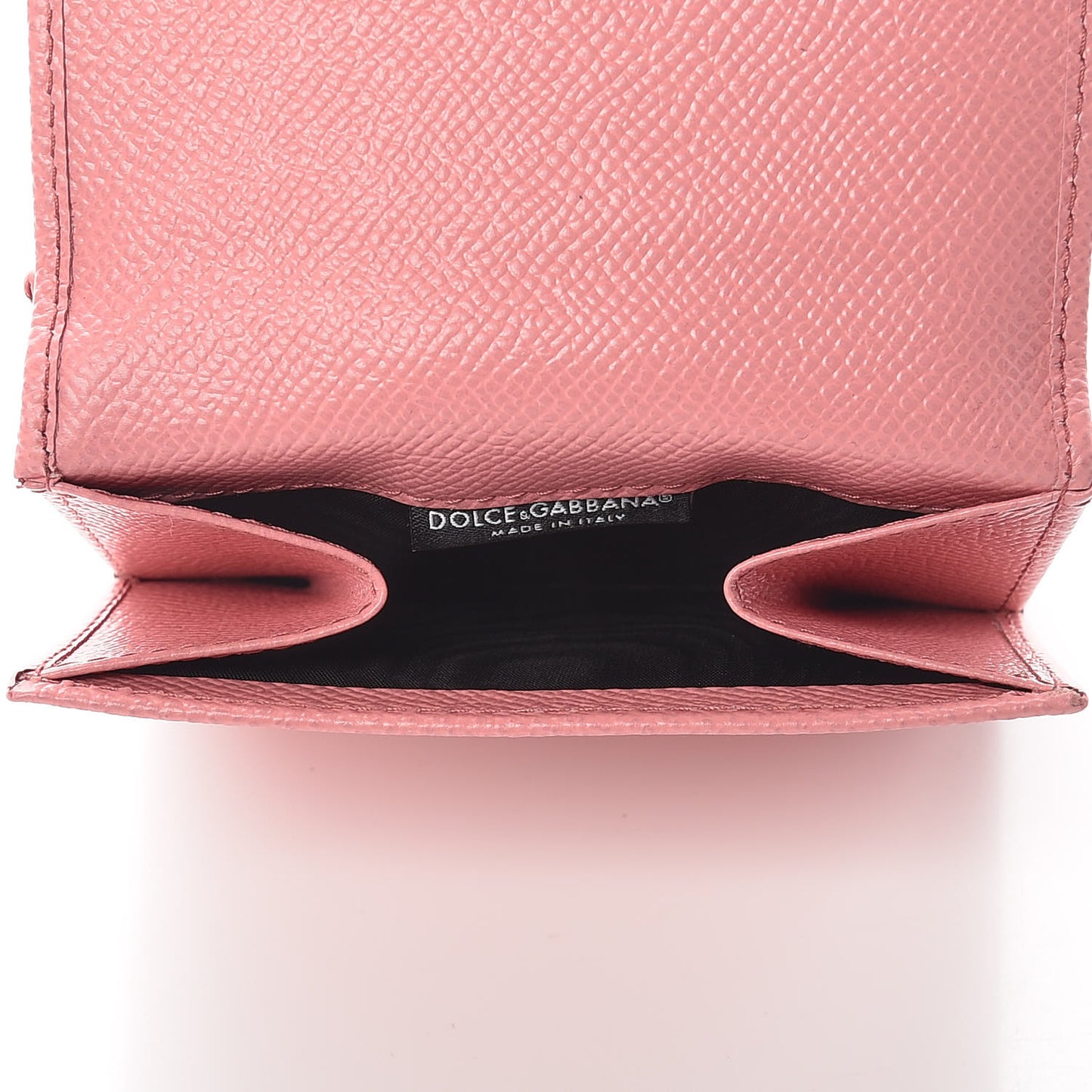 Dauphine Embellished Logo Wallet Pink