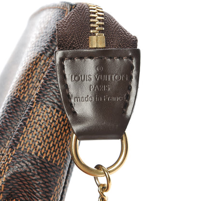 Louis Vuitton Damier Ebene Mini Pochette Accessories 7 of 8