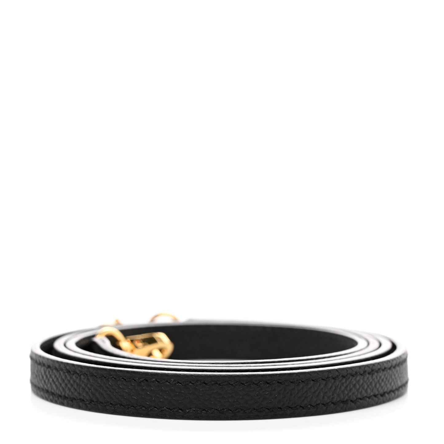 Epsom Kelly Shoulder Strap Black