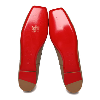 Christian Louboutin Nappa Mamadrague Flats Nude 39.5 5 of 7